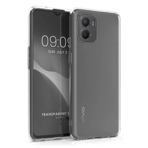 Mey İthalat®  Vivo Y15S Kılıf Lüx Şeffaf Silikon