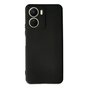 Mey İthalat® Vivo Y16 Kılıf First Silikon - Siyah