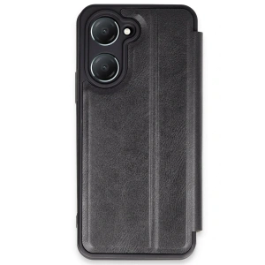 Mey İthalat®  Vivo Y18 Kılıf Flip Cover - Siyah