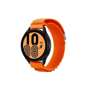 Mey İthalat®  Watch 20mm KR410 Kumaş Kordon - Turuncu