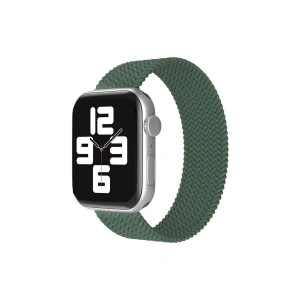 Mey İthalat®   Watch 38mm Ayarlı Solo Silikon Kordon - Haki Yeşil