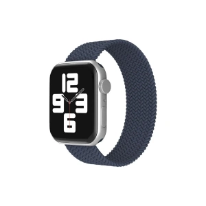 Mey İthalat®   Watch 38mm Ayarlı Solo Silikon Kordon - Lacivert