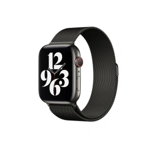 Mey İthalat®   Watch 38mm Metal Mıknatıslı Kordon - Siyah