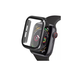 Mey İthalat® Watch 42mm Camlı Kasa Ekran Koruyucu - Siyah