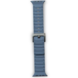 Mey İthalat®   Watch 42mm Magnus Mıknatıslı Silikon Kordon - Mavi