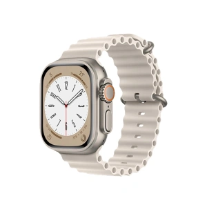 Mey İthalat® Watch 42mm Ocean Kordon - Krem