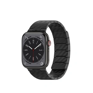 Mey İthalat®  Watch 45mm Carbon Steel Kordon - Siyah