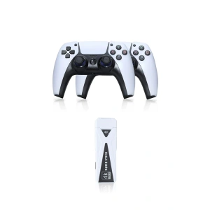 Mey İthalat®  Y5 64GB Android Dual Pad 4K Game Stick - Beyaz