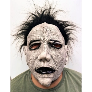 Michael Myers Siyah Saçlı Yüz Maskesi