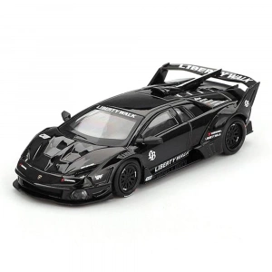 Mini GT 1/64 Lamborghini LB-Silhouette WORKS MURCIELAGO GT Evo Black - Blister Paket
