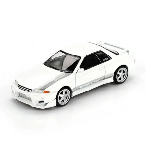 Mini Gt 1/64 Nissan Skyline GT R R32 Veilside Combat White Blister Paket