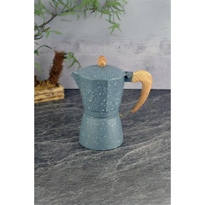 Moka Cezve 6 Fincanlık 300 ml Gri