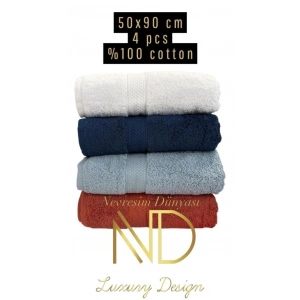 Nevresim Dünyası 50x100 4lü Havlu Prime 2