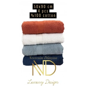 Nevresim Dünyası 50x100 4lü Havlu Prime 3