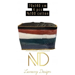 Nevresim Dünyası 70x140 4lü Havlu Prime 1