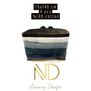 Nevresim Dünyası 70x140 4lü Havlu Prime 4