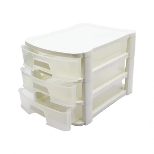 NO:4 ÇEKMECE 3 KATLI 27.8X35.5X25.5CM (5468)