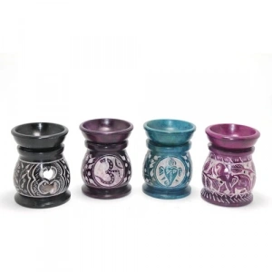 Obsidian Taşı Buhurdanlık Model 1