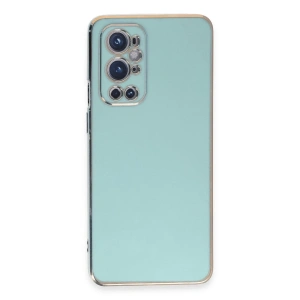 One Plus 9 Pro Kılıf Volet Silikon - Açık Yeşil