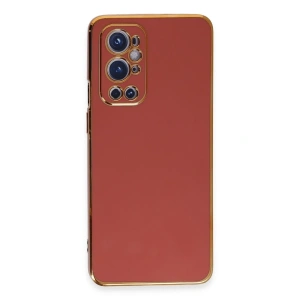 One Plus 9 Pro Kılıf Volet Silikon - Kırmızı