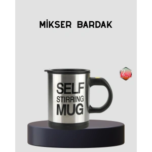 Otomatik Karıştıran Akıllı Kupa – Paslanmaz Çelik, Isı Korumalı