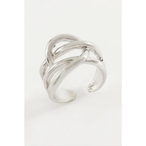 Oval Metal Yüzük
