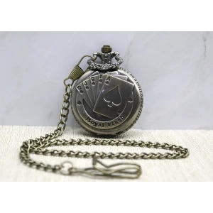 Oyun Kartı Köstekli Saat Alk3876