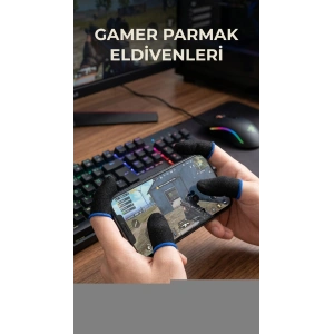 Oyuncu Eldiveni 4lü Set Konforlu Parmaklık Hassasiyetle Tasarlanmış