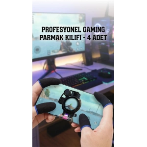 Oyuncu Parmaklık Eldiveni Hassas Kontrol Dayanıklı Tasarım Rahat Kullanım