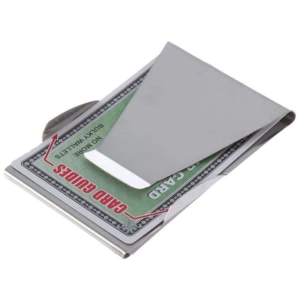 Paslanmaz Çelik Cüzdan Slim Clip (5468)