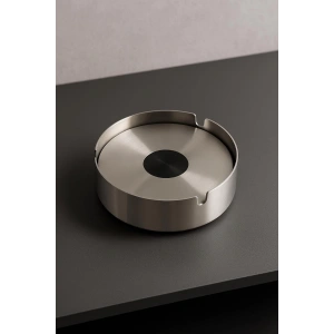 Paslanmaz Çelik Kapaklı Küllük 10 cm