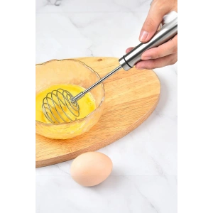 Paslanmaz Çelik Yaylı Yumurta Çırpıcı 22 cm