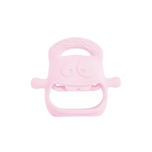 Pembe Bebek Silikon Diş Kaşıyıcı