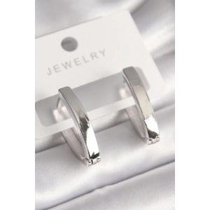 Pirinç Gümüş Renk Kadın Küpe