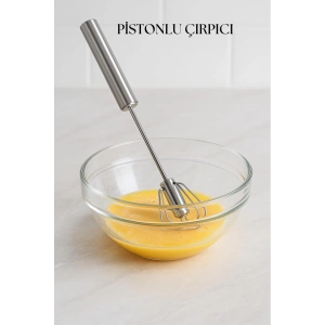 Pistonlu Metal Çırpıcı 30 cm