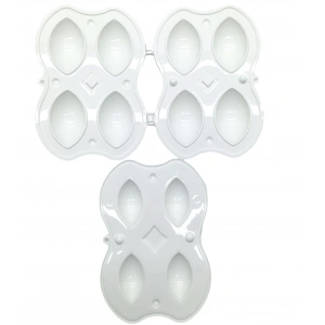 PLASTİK 4LÜ İÇLİ KÖFTE YAPMA KALIP APARATI (5468)