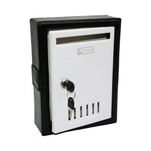 PLASTİK SİYAH POSTA KUTUSU (5468)