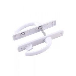 POŞETLİ BANYO-WC - KİLİTLİ BEYAZ PVC KAPI KOLU (5468)