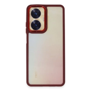 Realme C55 Kılıf Dora Kapak - Kırmızı