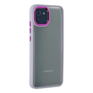 Samsung Galaxy A03 Kılıf Dora Kapak - Lila