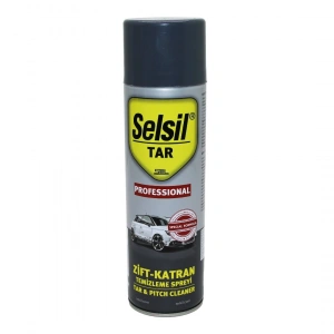 SELSİL TAR ZİFT - KATRAN TEMİZLEME SPREY 500ML KİR - YAĞ (5468)