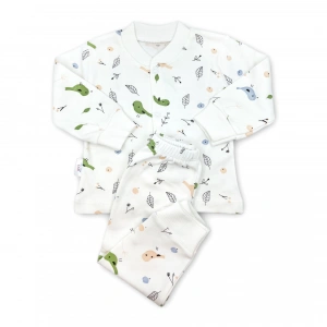 Sema Baby Happy Birds Bebek Pijama Takımı 6-9 Ay