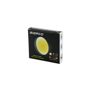 SENSÖRLÜ=0--3MT  USB ŞARJLI  SARI LED YUVARLAK LAMBA ÇAP: 8.3CM - KALINLIK: 2CM (5468)