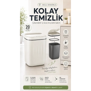 Sensörlü Çöp Kovası