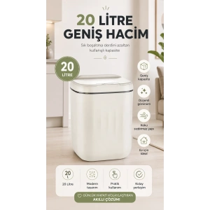 Sensörlü Çöp Kovası 20 Litre