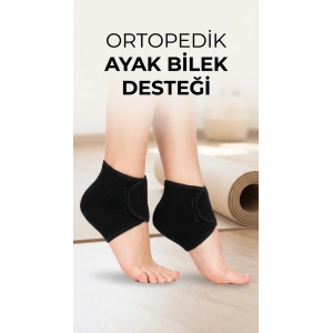 Silikon Tabanlı Ortopedik Topuk Destek Çorap Seti 2li Ayak Rahatlatıcı