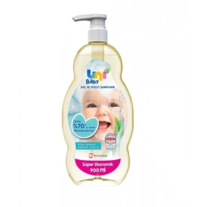 Uni Baby Bebek Saç Ve Vücut Şampuanı 900 ml