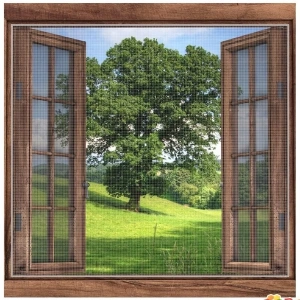 Yapışkanlı Çift Kanat Sineklik