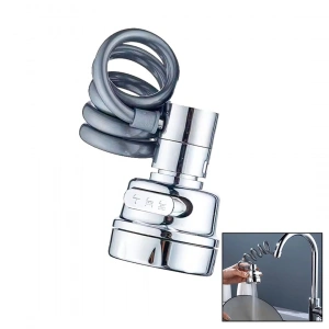 YAYLI HORTUMLU - KADEMELİ KROM TEK BAŞLIK KUBAR - BATARYA UCU (5468)