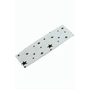 Yıldız Kalp Desenli Saç Bandı 6 cm